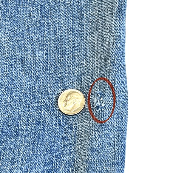 FRAME Le Garcon Mid-Rise Boyfriend Jean in Overturn Sz 28 - Picture 10 of 10